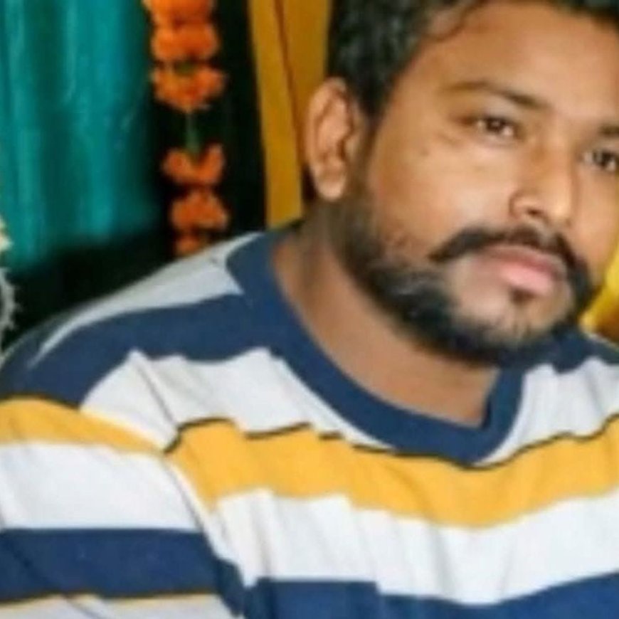बाराबंकी में कार की टक्कर से बाइक सवार की मौत:लोधौरा चौराहे पर हुआ हादसा, सीसीटीवी में कैद हुई घटना, कार चालक फरार