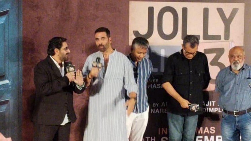 Jolly LLB 3 का धमाकेदार Trailer मेरठ में लॉन्च, कोर्ट रूम में भिड़ेंगे 2 जॉली