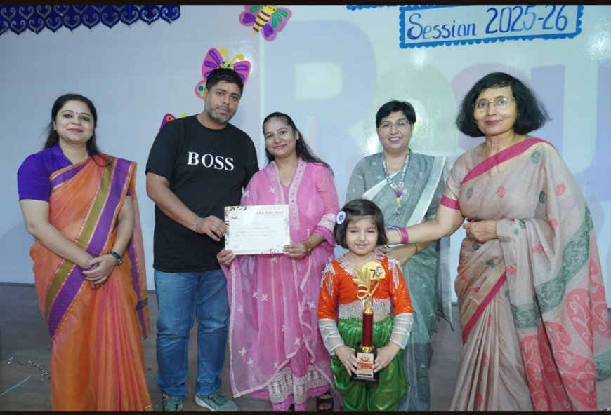 आर.ए.एन. किड्स में डांस टैलेंट हंट ‘झंकार’ 2025-26