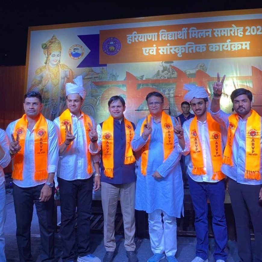 हरियाणा के वोटरों पर ABVP का फोकस:दिल्ली यूनिवर्सिटी चुनाव में उतरे धनखड़, 35 हजार वोटरों को साधने की तैयारी, 18 को वोटिंग