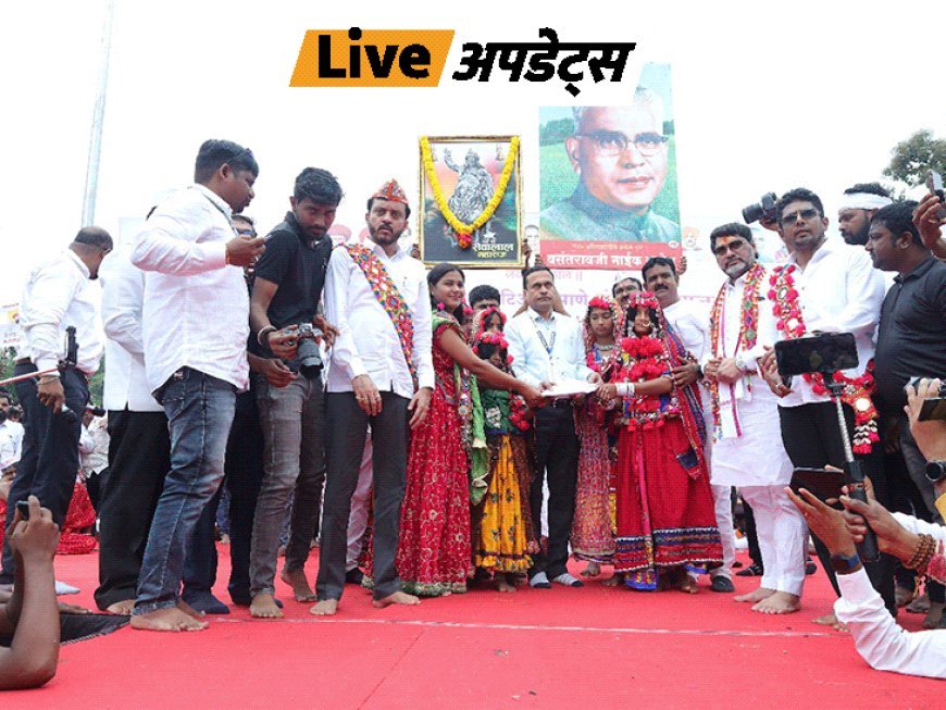भास्कर अपडेट्स:महाराष्ट्र में बंजारा समुदाय की ST का दर्जा देने की मांग, बीड-जालना में आंदोलन; NCP नेता ने किया समर्थन