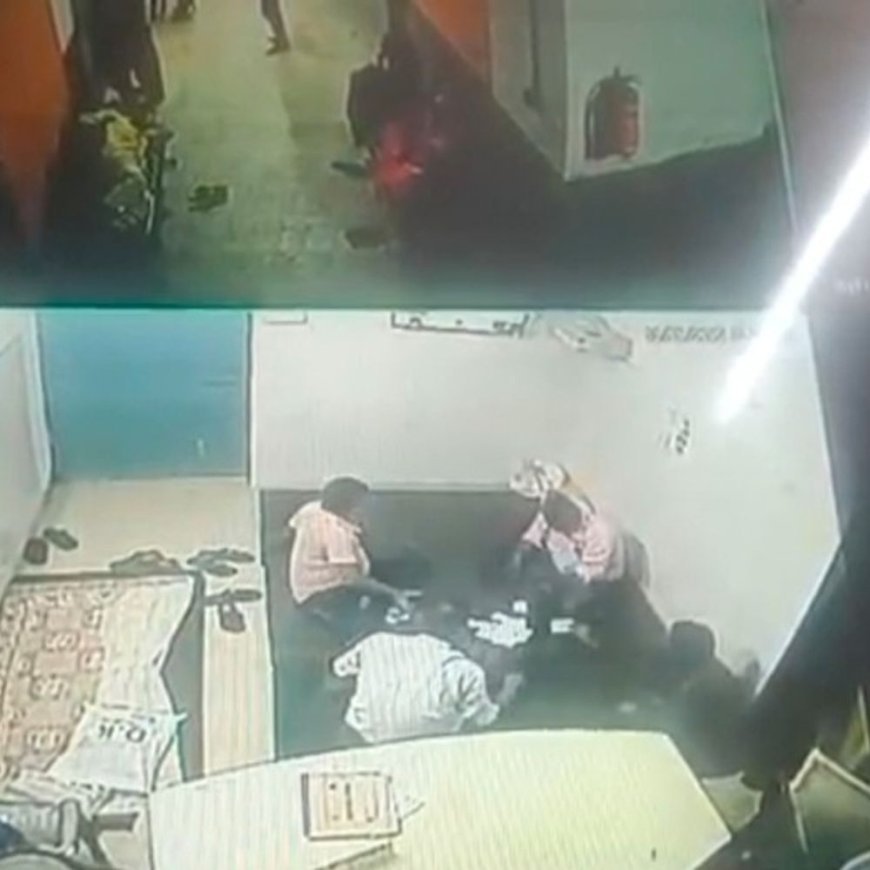 सरकारी अस्पताल में डॉक्टर और कर्मचारी जुआ खेलते दिखे:लम्भुआ सीएचसी में मरीजों की देख रेख की जगह लापरवाही