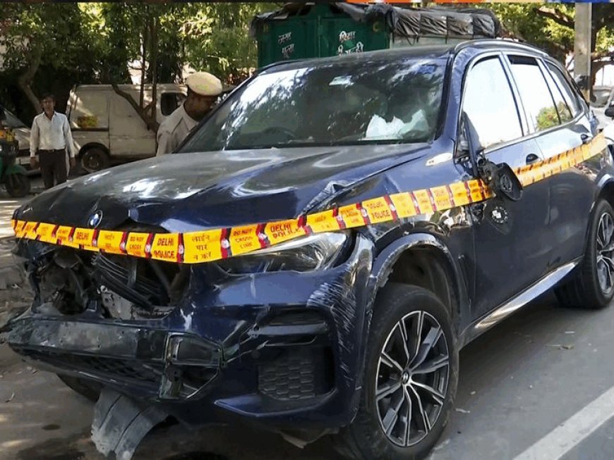 दिल्ली BMW एक्सीडेंट-आरोपी महिला की न्यायिक हिरासत 10 दिन बढ़ी:कोर्ट ने CCTV फुटेज सुरक्षित रखने कहा; हादसे में वित्त मंत्रालय अधिकारी की मौत हुई थी