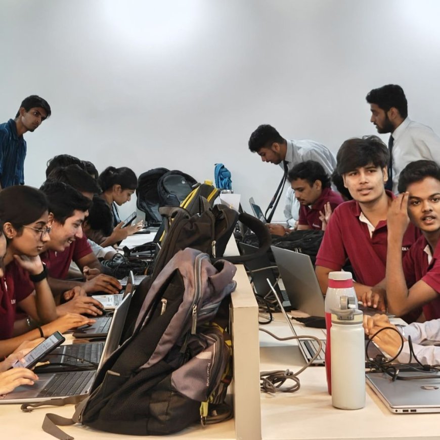 स्मार्ट इंडिया हैकाथॉन में स्टूडेंट्स ने दिखाया टैलेंट:पूर्णिमा यूनिवर्सिटी में 800 से अधिक स्टूडेंट्स की 138 टीमों ने इनोवेटिव प्रोजेक्ट्स और समाधान किए प्रस्तुत