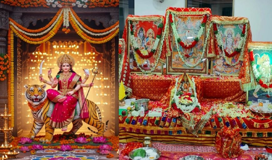 शारदीय नवरात्रि: इस वास्तु दिशा में रखें माता की चौकी, घर में आएगी सुख-समृद्धि और शांति