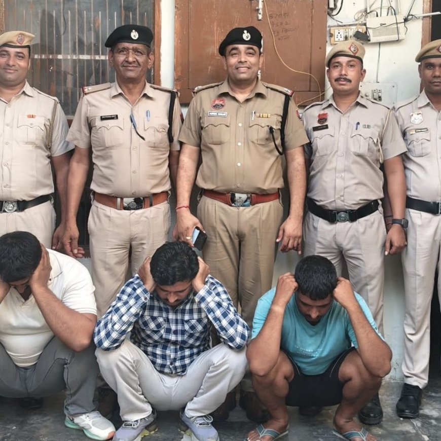 सिरसा में SI और ASI की वर्दी पहने दो काबू:वारदात की फिराक में गाड़ी में घूम रहे थे, नंबर प्लेट डुप्लीकेट