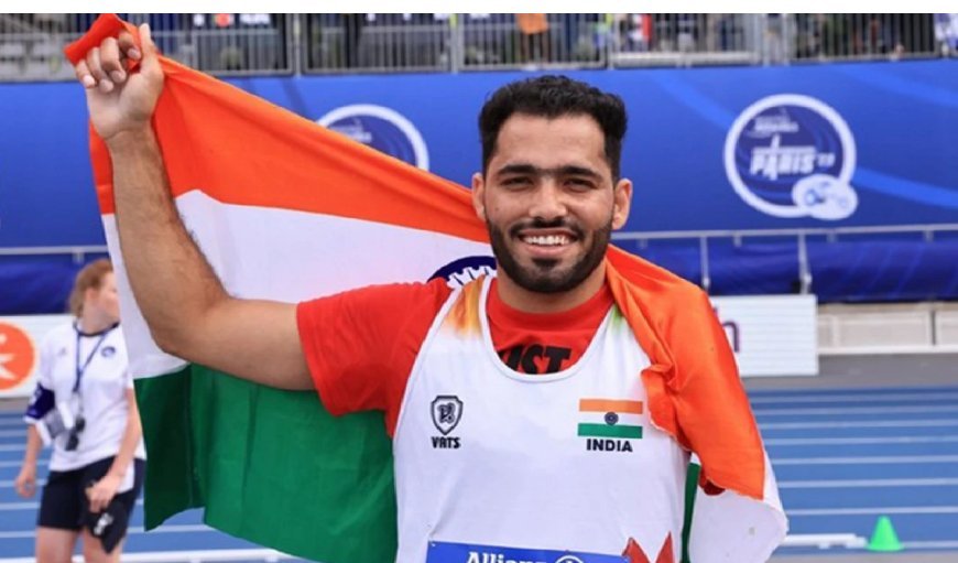 रिंकू हुड्डा ने विश्व रिकॉर्डधारी गुर्जर को हराकर एफ46 भाला फेंक में स्वर्ण पदक जीता