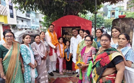 रूद्रपुर का समग्र विकास प्राथमिकताः विकास शर्मा