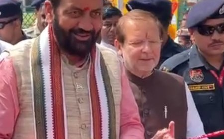 फरीदाबाद के सूरजकुंड में दीपावली मेले का शुभारंभ:सीएम बोले-आत्मनिर्भर भारत केवल नारा नहीं, स्वदेशी के रास्ते बनेगी सबसे बड़ी अर्थव्यवस्था