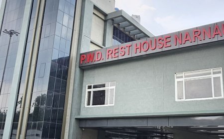 नारनौल के रेस्ट हाउस का सीएम कल करेंगे वर्चुअल उद्घाटन:18.50 करोड़ रुपए की लागत से तैयार हुआ, मॉडर्न सुविधायुक्त बनाया गया