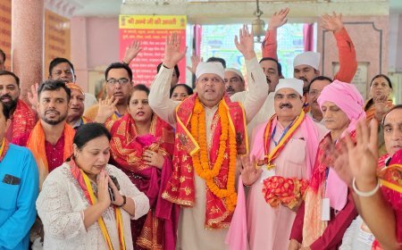 श्रद्धा और भक्ति के साथ शुरू हुई 34वीं माँ वैष्णो दरबार यात्रा