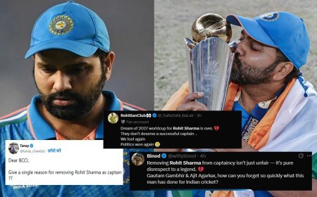 Rohit Sharma के साथ बीसीसीआई ने अच्छा नहीं किया, वनडे टीम की कप्तानी छीने जाने से फैंस से नाराज, निकाली भड़ास