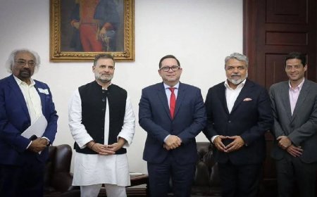 कोलंबियाई सीनेट के अध्यक्ष से राहुल गांधी की मुलाकात, दोनों देशों के रिश्ते होंगे मजबूत, क्यों बोले- गर्व हो रहा है?