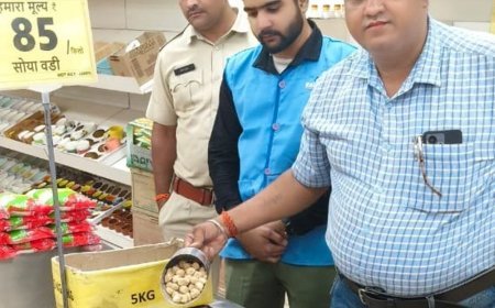 प्रतापगढ़ में दीपावली पर मिलावट के खिलाफ अभियान:सभी दुकानों से लिए जाएंगे सैंपल, लो क्वॉलिटी मिठाई बेचने वालों पर होगी कार्रवाई