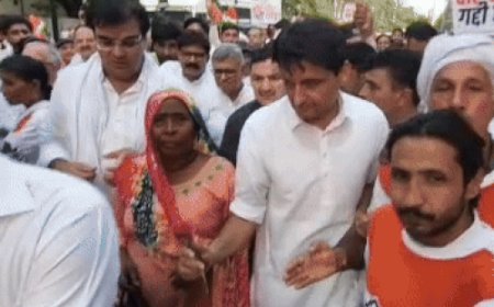 रोहतक राजनीतिक पर्यटन के महाकेंद्र के रूप में उभरा:सांसद दीपेंद्र हुड्डा का भाजपा पर कटाक्ष, कार्यक्रम अपने करने आते, प्रचार हमारा करके जाते