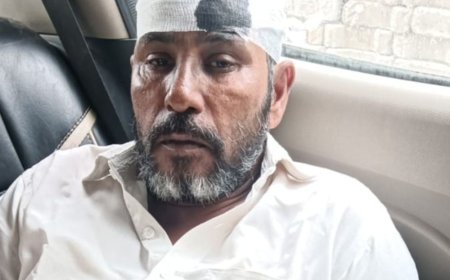 नूंह में घर में घुसकर परिवार पर हमला:तोड़फोड़ और पथराव किया, पिता-बेटी घायल; महिला सरपंच समेत 19 लोगों पर FIR