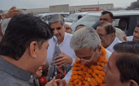 सोनीपत पहुंचे कांग्रेस नवनियुक्त प्रदेशाध्यक्ष:हाईवे पर जिलाध्यक्ष ने किया स्वागत; कुलदीप शर्मा की नाराजगी पर बोले- किसी को कोई शिकायत नहीं