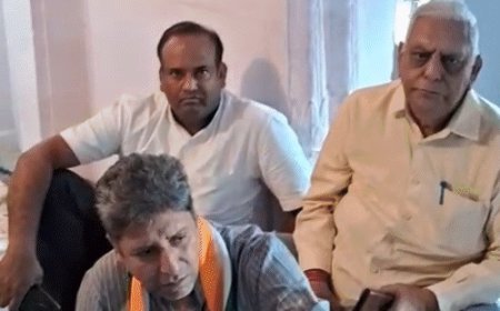 जी आर राजू बोले- जिलाध्यक्ष के लिए निष्ठा-समर्पण मुख्य मानदंड:जयपुर शहर अध्यक्ष के नामों पर नेताओं, कार्यकर्ताओं से की रायशुमारी