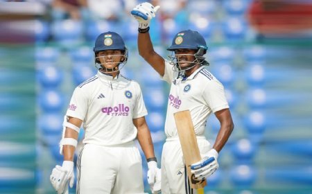 IND vs WI 2nd Test day 1: यशस्वी जायसवाल के नाम रहा दूसरे टेस्ट का पहला दिन, जोमेल वारिकन ने झटके दो विकेट