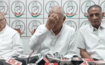 IPS सुसाइड केस पर हुड्डा बोले- कानून व्यवस्था लचर:रोहतक में कहा- दोषी बचना नहीं चाहिए, निर्दोष कोई फंसना नहीं चाहिए