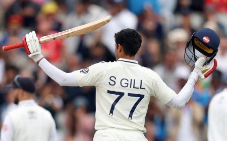 कप्तान गिल ने विराट के रिकॉर्ड की बराबरी की, सचिन को छोड़ा पीछे; टेस्ट में जलवा कायम