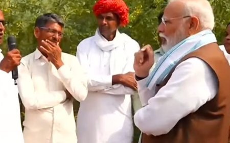 हिसार के दो किसान पीएम मोदी से मिले:साथ में किया भोजन, दलहनी फसलों को बढ़ावा देने पर अनुभव साझा किए