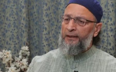 ओवैसी ने कहा- प्रधानमंत्री और भाजपा देश से बड़े नहीं:ऑपरेशन सिंदूर के डेलिगेशन में भारत का पक्ष रखने गया; राजनीतिक लड़ाई विचारधारा पर चलेगी