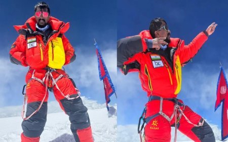 पर्वतारोही Bharath Thammineni ने हासिल की बड़ी उपलब्धि, 8000 मीटर ऊंची 9 चोटियों पर चढ़ने वाले बने पहले भारतीय