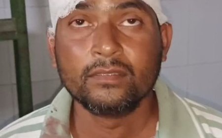 बांसवाड़ा में जमीन विवाद में पत्थरों से किया हमला:बूढ़ा बस्सी गांव में भिड़ा चचेरे भाइयों का परिवार; 3 घायल अस्पताल में भर्ती