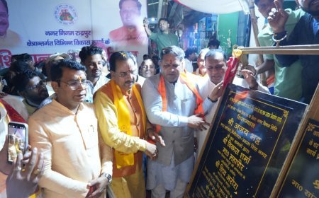 ट्रांजिट कैम्प क्षेत्र को नगर निगम ने दी सड़क की सौगात