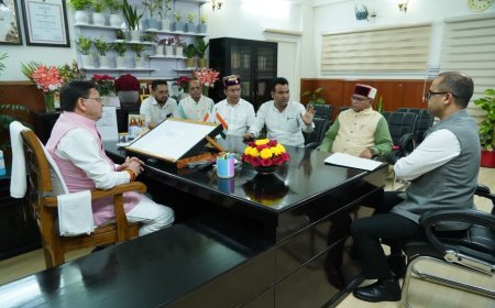 सीएम से मिले बीजेपी विधायक, छात्रहित में स्नातक स्तरीय परीक्षा निरस्त करने की मांग