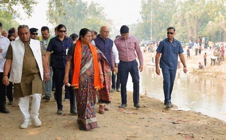 दिल्ली में छठ पूजा, यमुना किनारे 17 मॉडल घाट बनेंगे:सफाई अभियान शुरू; CM गुप्ता बोलीं- श्रद्धालुओं पर दर्ज सभी पुराने केस होंगे वापस