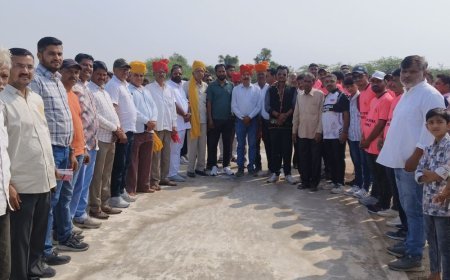 पाडीव में रावणा राजपूत समाज टूर्नामेंट शुरू:जिला स्तरीय क्रिकेट प्रतियोगिता में 16 टीमों ने लिया हिस्सा