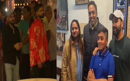 एडिलेड में टीम इंडिया के लिए खास दीवाली पार्टी, रोहित-विराट भी आए नजर