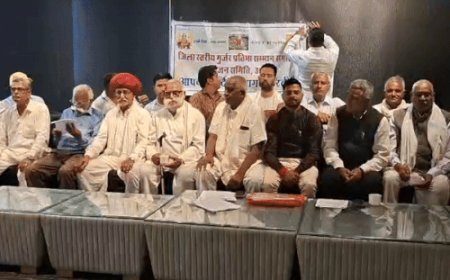 अजमेर में गुर्जर समाज का समारोह कल:अंगदान कर 3 जिंदगी बचाने वाले दुर्गा शंकर को मिलेगा गुर्जर रत्न, 600 प्रतिभाओं का होगा सम्मान