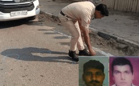 सोनीपत पिता-पुत्र हत्याकांड: एक आरोपी गिरफ्तार:पुरानी रंजिश में खरखौदा में दिनदहाड़े मारी थी गोलियां; कोर्ट ने 10 दिन रिमांड पर भेजा