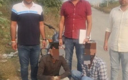 करनाल में चेन स्नेचिंग की वारदातों का खुलासा:दो युवक गिरफ्तार, सोने के जेवर, 75 हजार रुपए और बरामद, सीआईए टीम ने की कार्रवाई