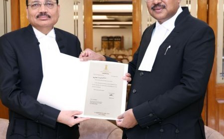 देश के 53वें चीफ जस्टिस बनेंगे जस्टिस सूर्यकांत:CJI बीआर गवई ने नाम की सिफारिश की; 14 महीने का होगा कार्यकाल