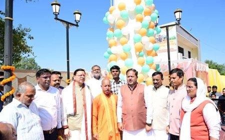 मुख्यमंत्री पुष्कर सिँह धामी ने खटीमा में किया 215 ऊँचे तिरंगे का लोकार्पण