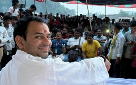 Tej Pratap Yadav : मेरे ऊपर लालू यादव की छत्रछाया नहीं, तेजस्वी और राहुल गांधी को लेकर क्या बोले तेजप्रताप यादव