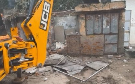 जेडीए की बड़ी कार्रवाई, 7 बीघा अवैध कॉलोनी ध्वस्त:125 अतिक्रमण हटाए, 24 जर्जर कियोस्क तोड़े