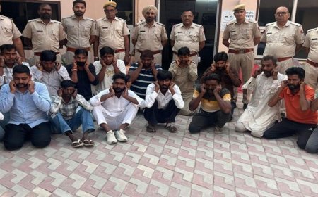 हनुमानगढ़ पुलिस ने 90 संदिग्ध अकाउंट चिह्नित किए:गैंगस्टरों के महिमामंडन पर शिकंजा,दो गिरफ्तार; 41 युवक हिरासत में