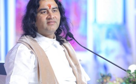 कानपुर में देवकीनंदन ठाकुर की कथा का समापन:मथुरा में भव्य कृष्ण मंदिर की मांग, गाय की रक्षा का संकल्प दिलाया