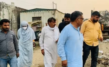 बहादुरगढ़ में डंपिंग यार्ड का चेयरपर्सन ने किया औचक निरीक्षण:कई खामियां मिली, एजेंसी को थमाया नोटिस, लापरवाही पर ब्लैकलिस्ट की चेतावनी