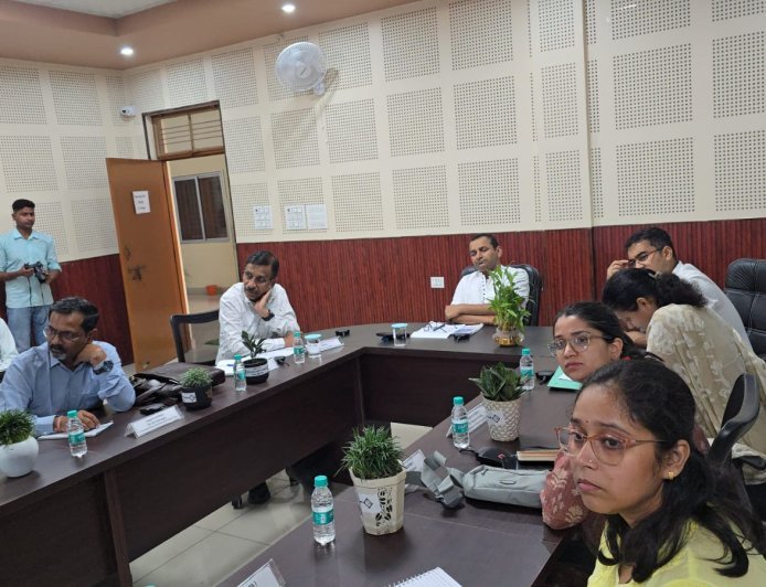 आपदा के बाद की आवश्यकताओं के आकलन (PDNA) विशेषज्ञ टीम ने की बैठक एवं क्षति का किया मूल्यांकन।