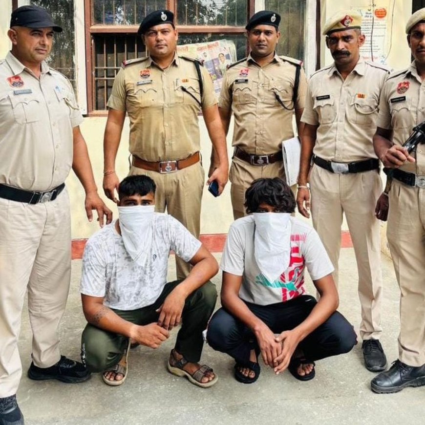 पानीपत में शादी में गोलीबारी, दो गिरफ्तार:डीजे पर नाचते समय किया था हमला; युवक की पीठ और होंठ पर लगी गोली