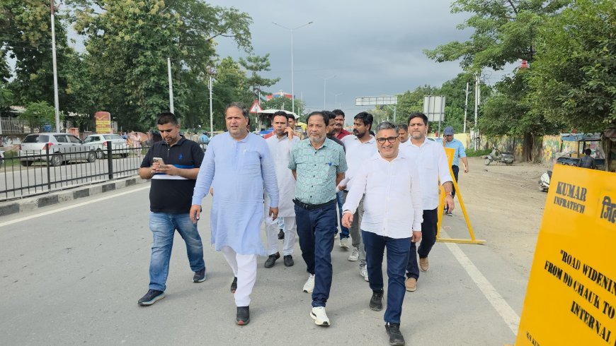 रूद्रपुर में आठ करोड़ की लागत से शुरू हुआ हाईवे का चौड़ीकरण