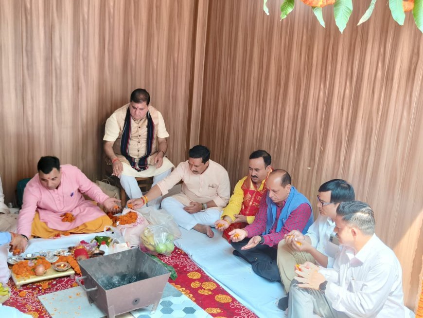 भाजपा की प्रदेश कार्यशाला कल, मिशन 2027 मे हैट्रिक पर होगा मंथन