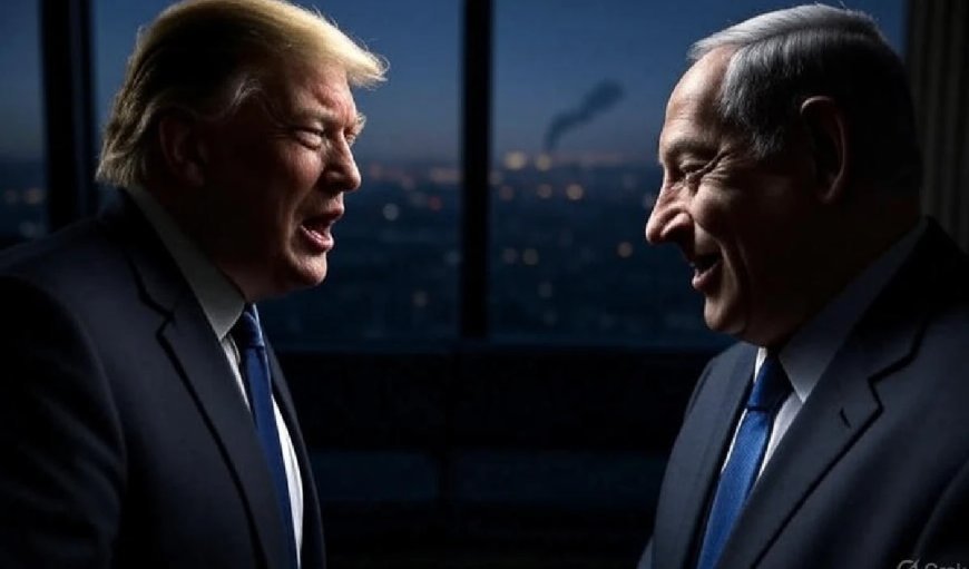 Trump ने वीडियो जारी कर चेताया, बेपरवाह इजरायल ने कुछ ही घंटों बाद गाजा पर ताबड़तोड़ बम गिराया