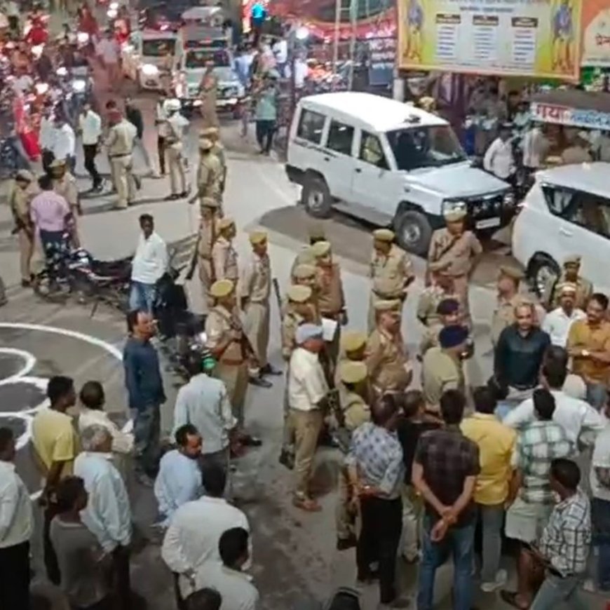 ऐतिहासिक भरत मिलाप कल, चौक घंटाघर सजा:दो एएसपी, छह सीओ, 32 एसओ, 137 दरोगा 1000 से अधिक पुलिसकर्मी तैनात